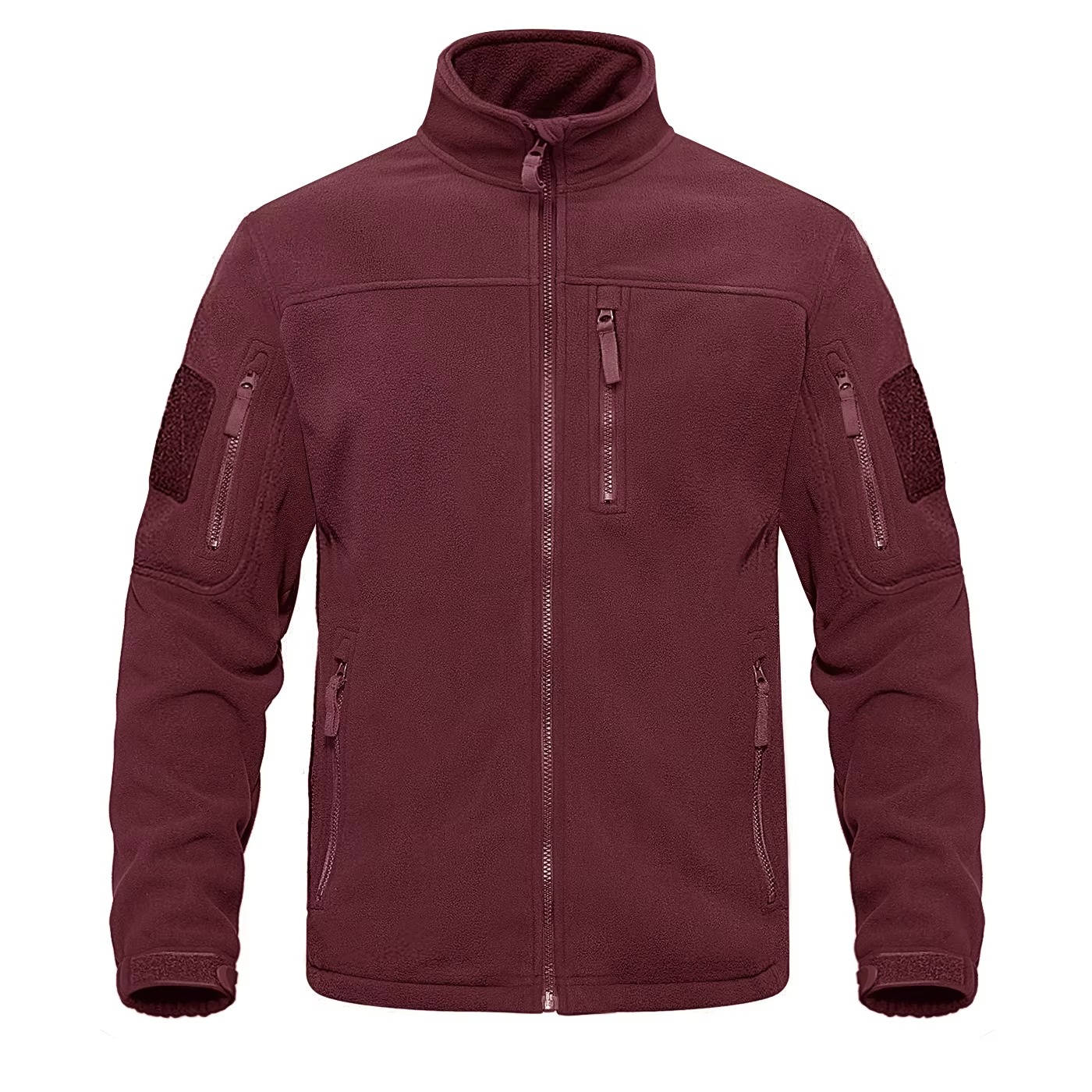 TrendAura Mens Fleece Jacket Full Zip Warm Lightweight Everyday Wear For Men Outdoor Comfort