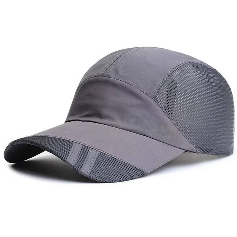 Men's Adjustable Fit Sports Cap With Breathable Mesh Panels For Active Outdoor Wear