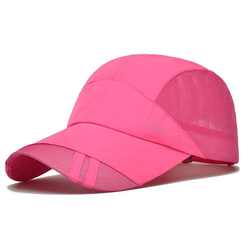 Men's Adjustable Fit Sports Cap With Breathable Mesh Panels For Active Outdoor Wear