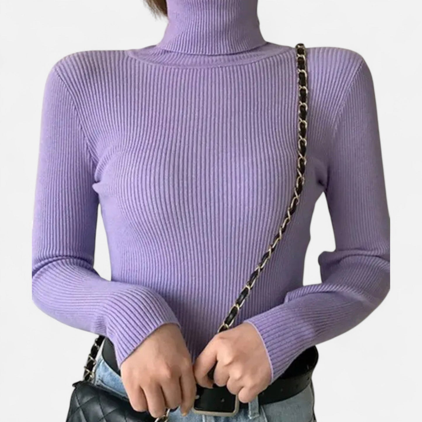 Ancient World | Soft Turtleneck Sweater Woman