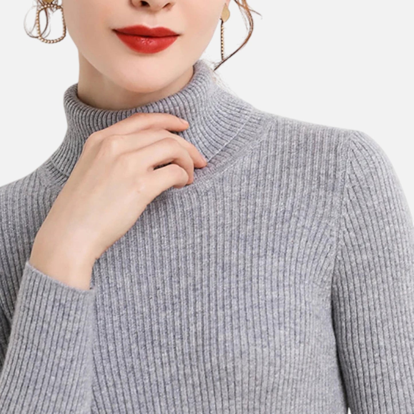 Ancient World | Soft Turtleneck Sweater Woman