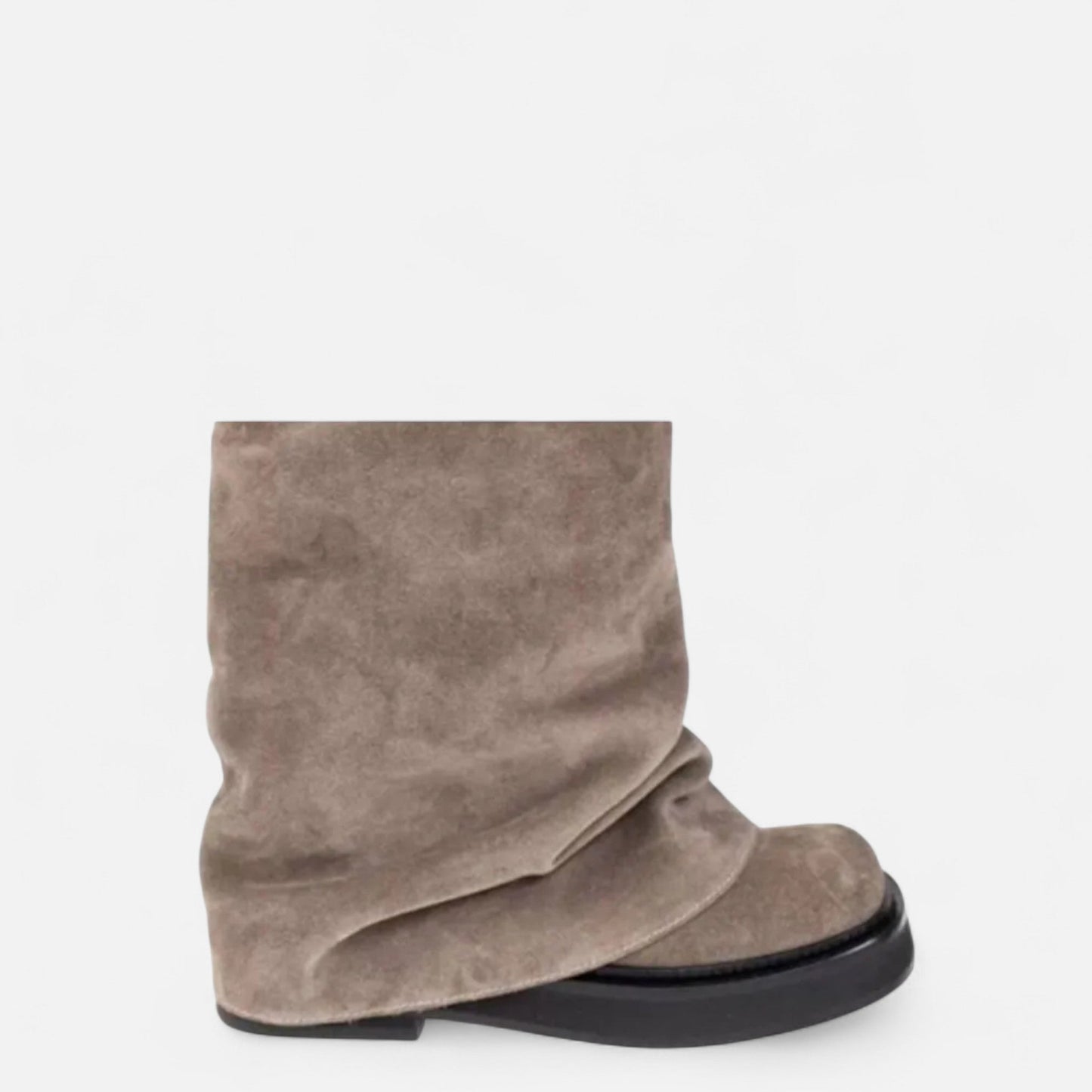 Ancient World | Women's High Boots Pleated Thick Sole