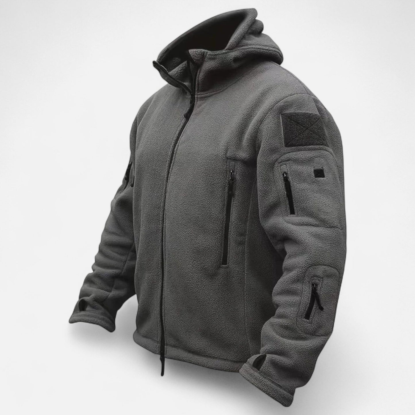 Ancient World | Men's Tactical Fleece Jacket with Hood