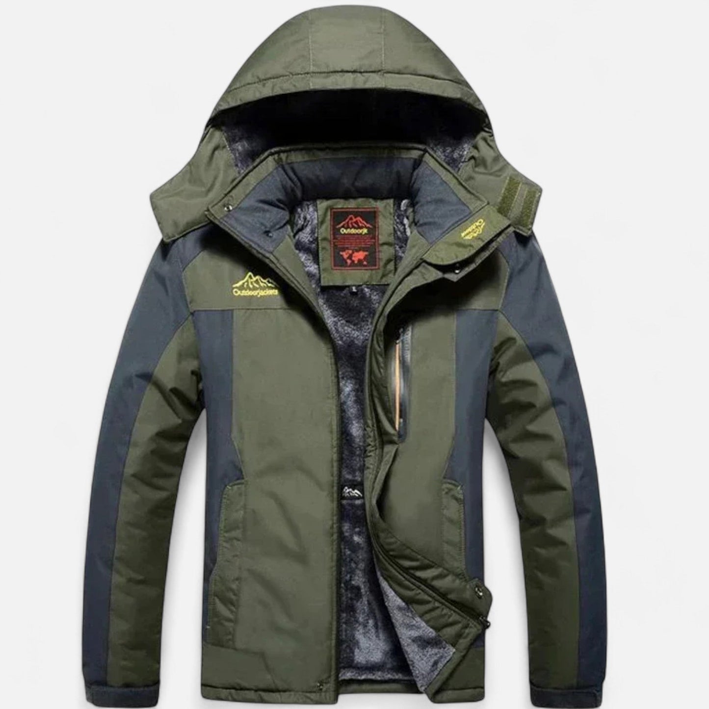 Ancient World | Men's Winter Parka with Waterproof Hood