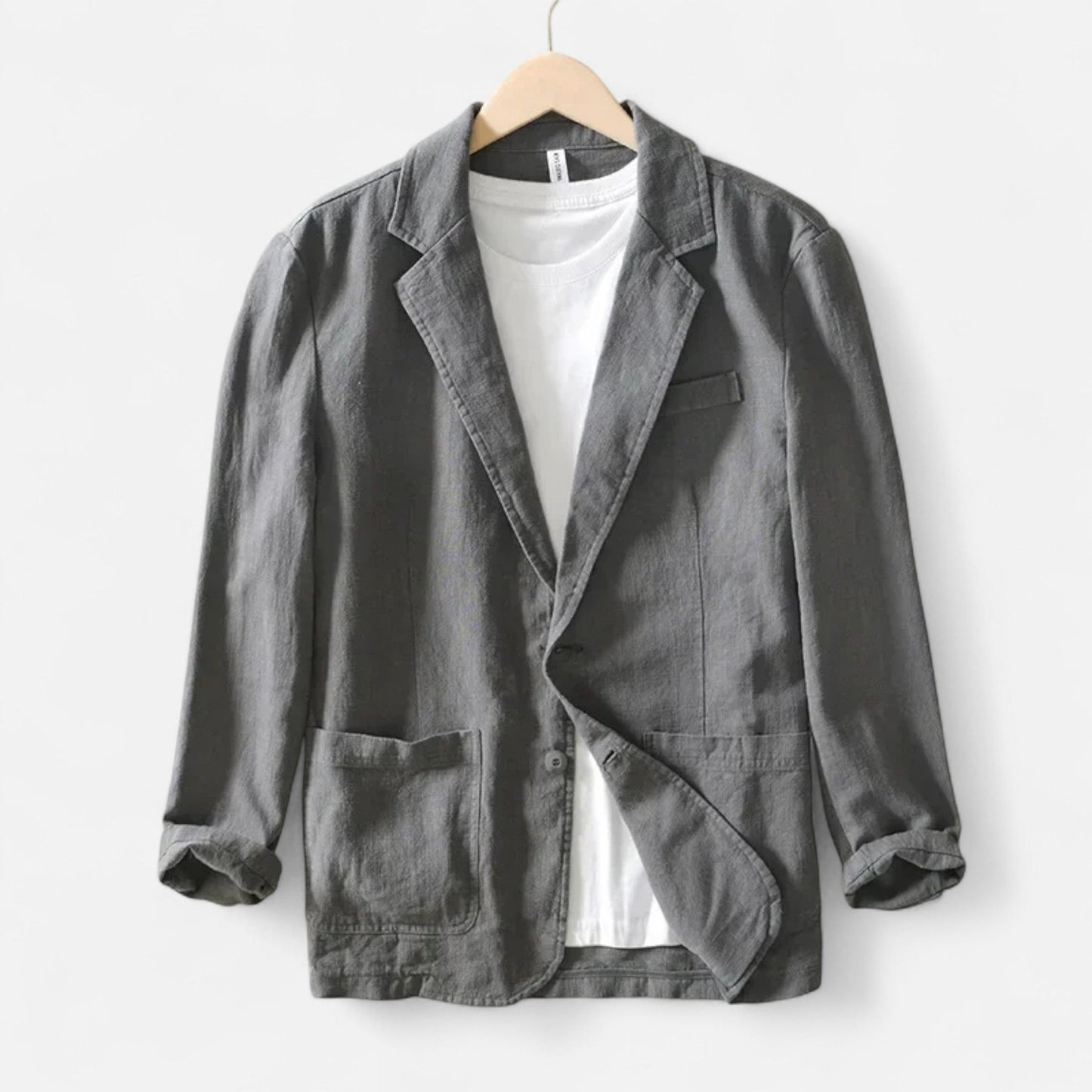 Ancient World | Men's Linen Oversized Safari Chic Blazer