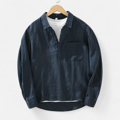 Ancient World | 100% Linen Shirt Men