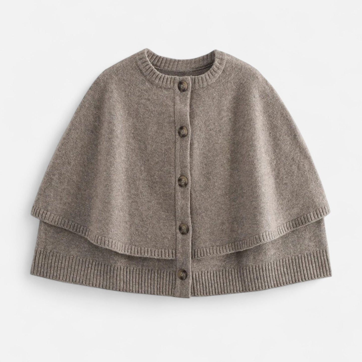 Ancient World | Cropped Cardigan-Cape Woman