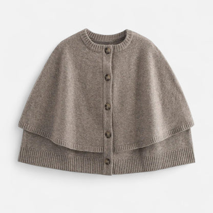 Ancient World | Cropped Cardigan-Cape Woman