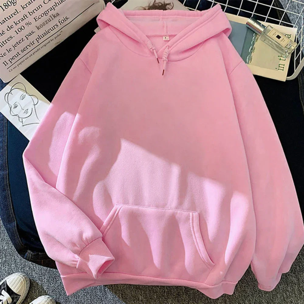 Women’s Oversized Hoodie – Fleece – Relaxed Fit – Hooded with Kangaroo Pocket