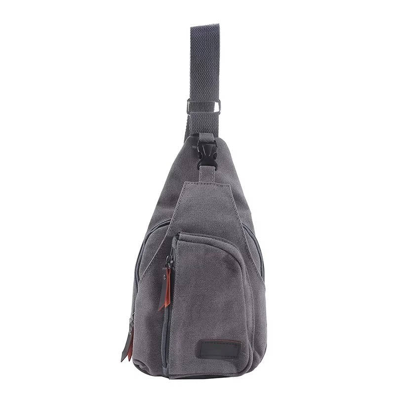 TrendAura Canvas Sling Bag - Lightweight, Hands-Free Everyday Carry for City Trips