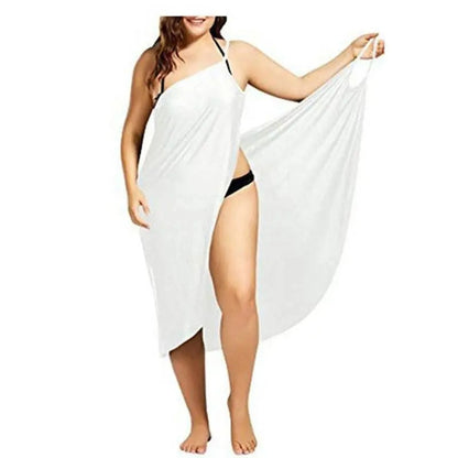 TrendAura Beach Cover Up Dress - Breezy Soft Cotton Comfort From Pool To Street Everyday