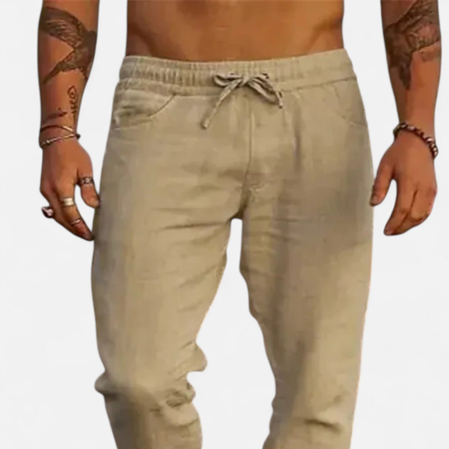 Ancient World | Men's Linen Pants – Summer Comfort, Effortless Elegance