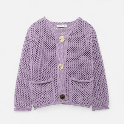 Ancient World | Women's Long Buttoned Cardigan