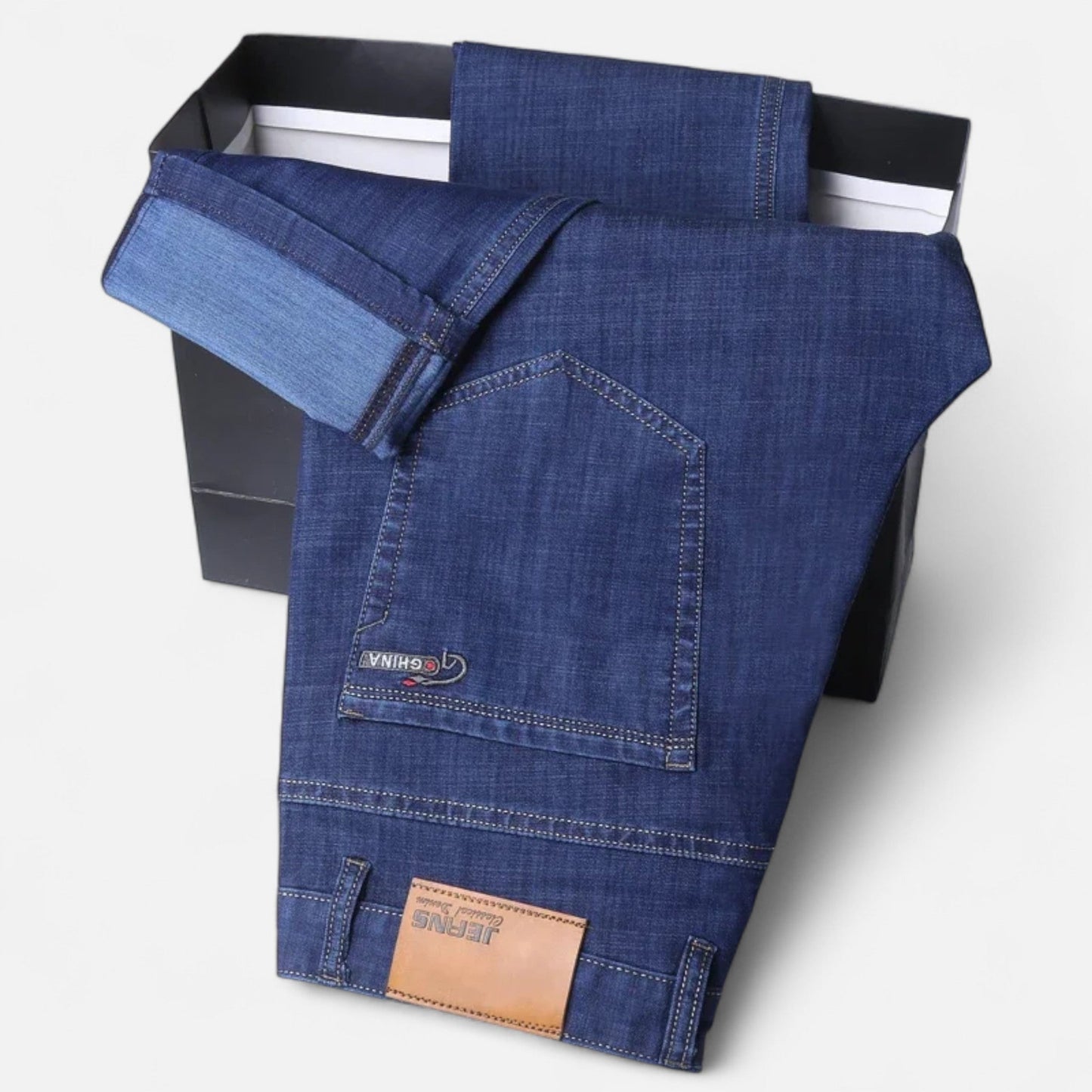Ancient World | Straight Pants in Light Denim