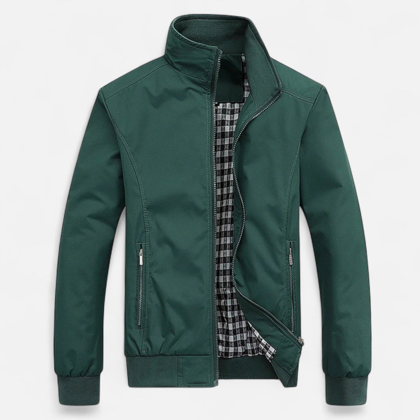 Ancient World | Slim Fit Elegant Men's Bomber Jacket