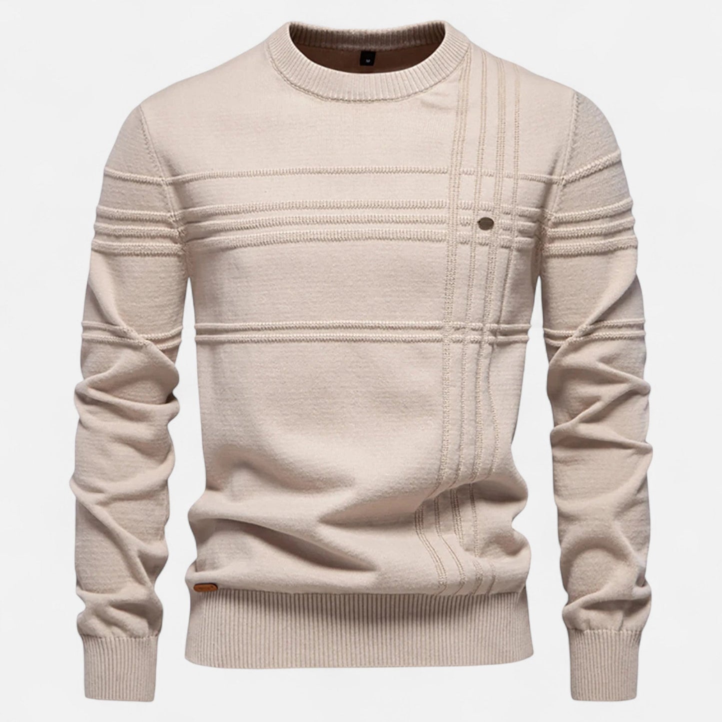 Ancienne Monde | Classic Men's Striped Sweater in Soft Cotton