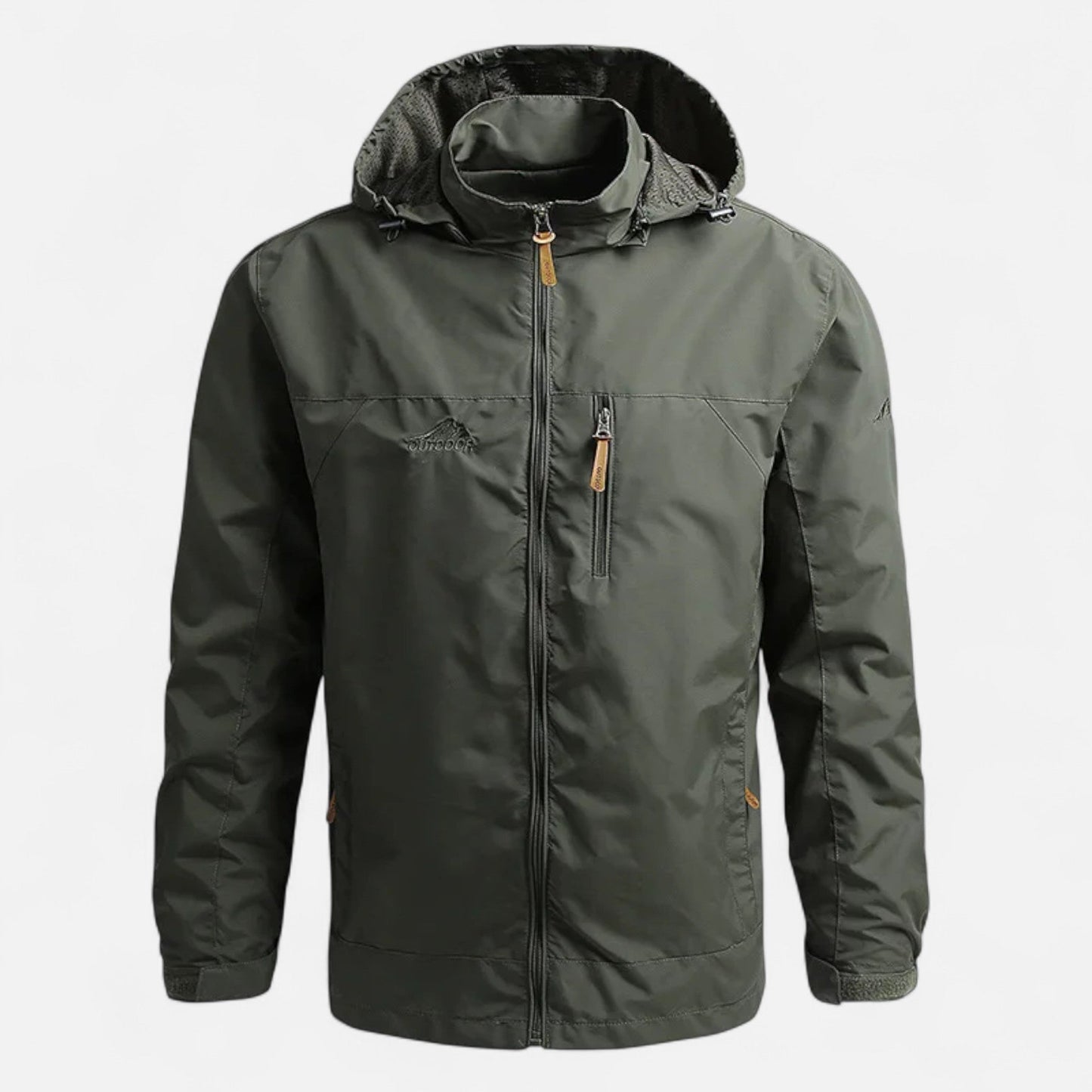 Ancient World | Men's Lightweight Waterproof Hooded Jacket