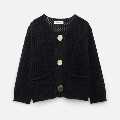 Ancient World | Women's Long Buttoned Cardigan