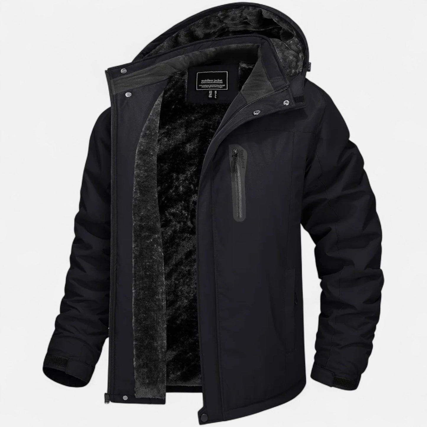 Ancient World | Men's Winter Waterproof Parka with Fleece Lining