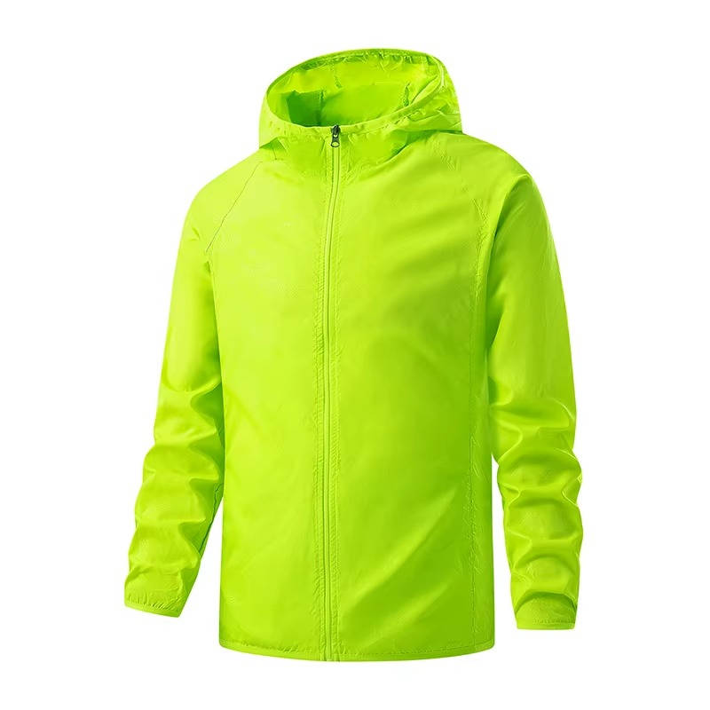Mens Breathable Waterproof Hooded Jacket for Outdoor Sports All Weather Adventures