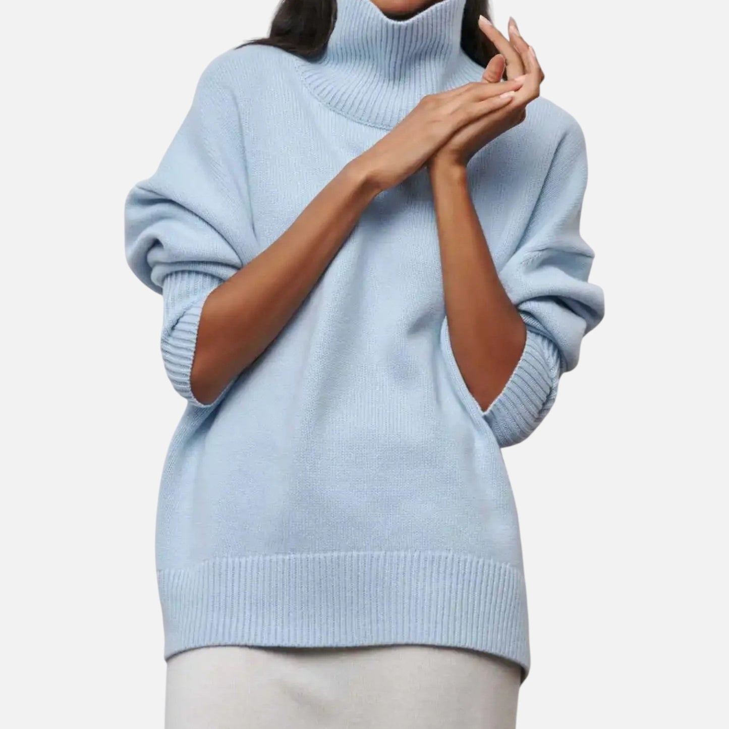 Ancient World | Oversized Turtleneck Sweater Woman