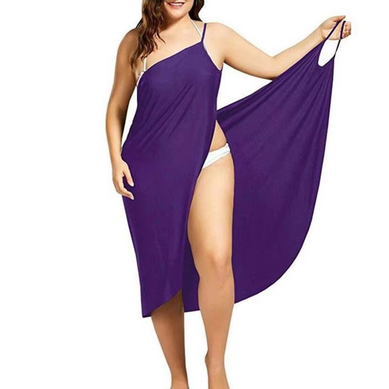 TrendAura Beach Cover Up Dress - Breezy Soft Cotton Comfort From Pool To Street Everyday