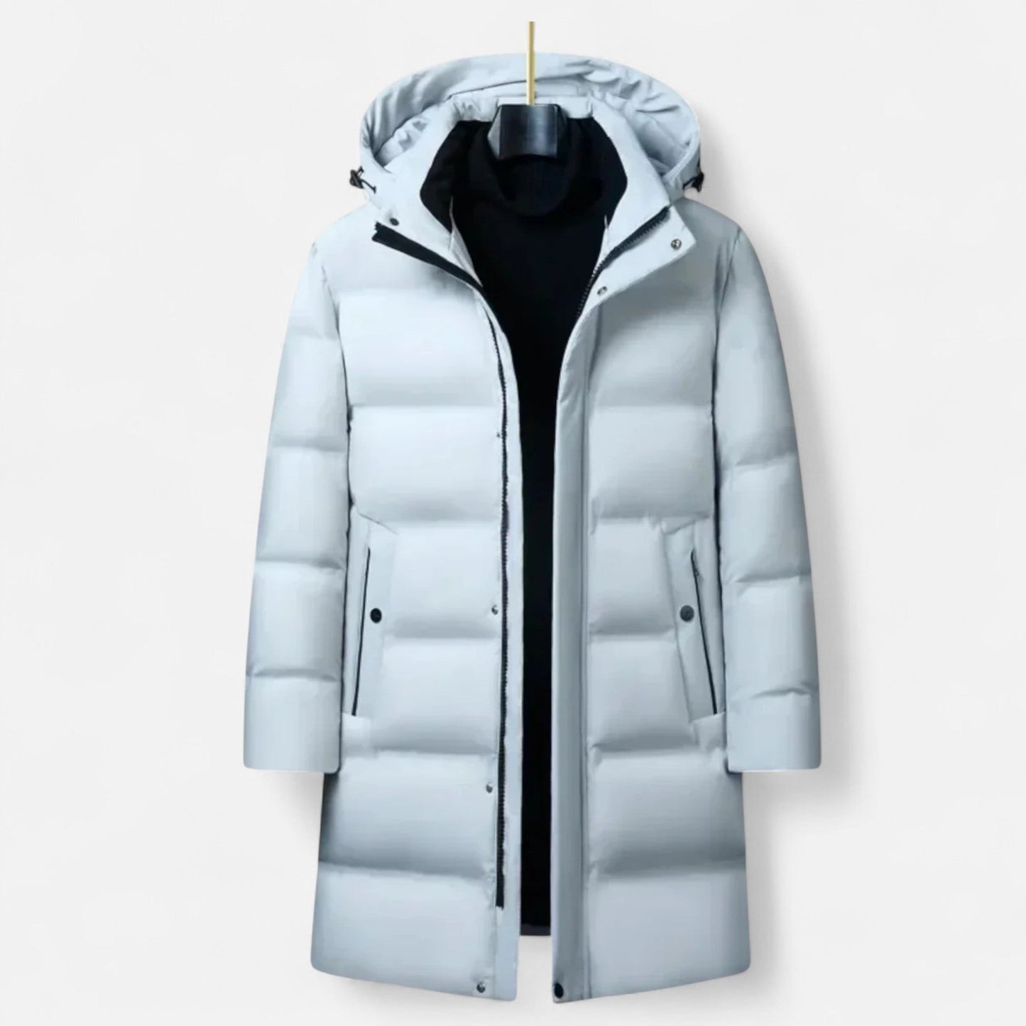 Ancient World | Premium Winter Parka for Men – Insulating Elegance with Hood