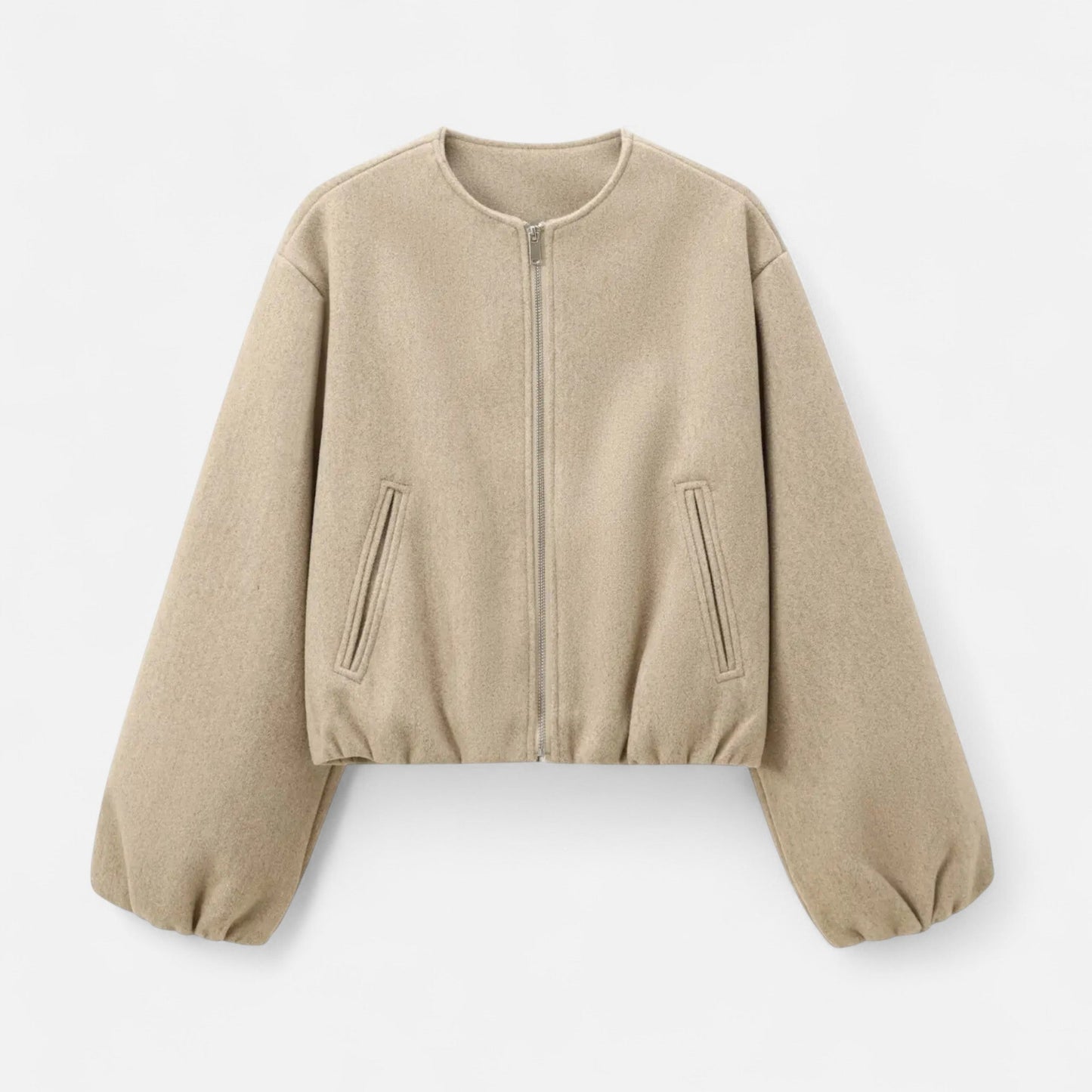 Ancient World | Women's Retro Round Zip Jacket
