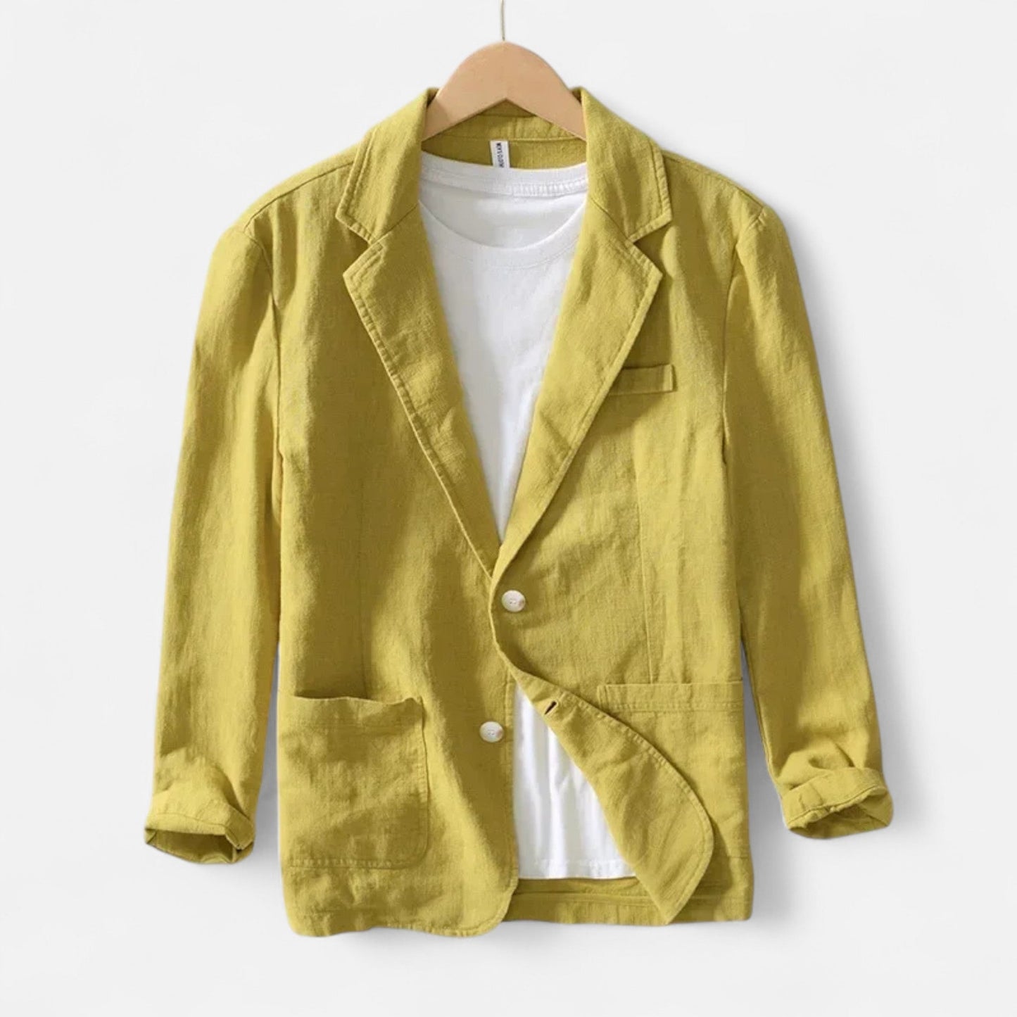 Ancient World | Men's Linen Oversized Safari Chic Blazer