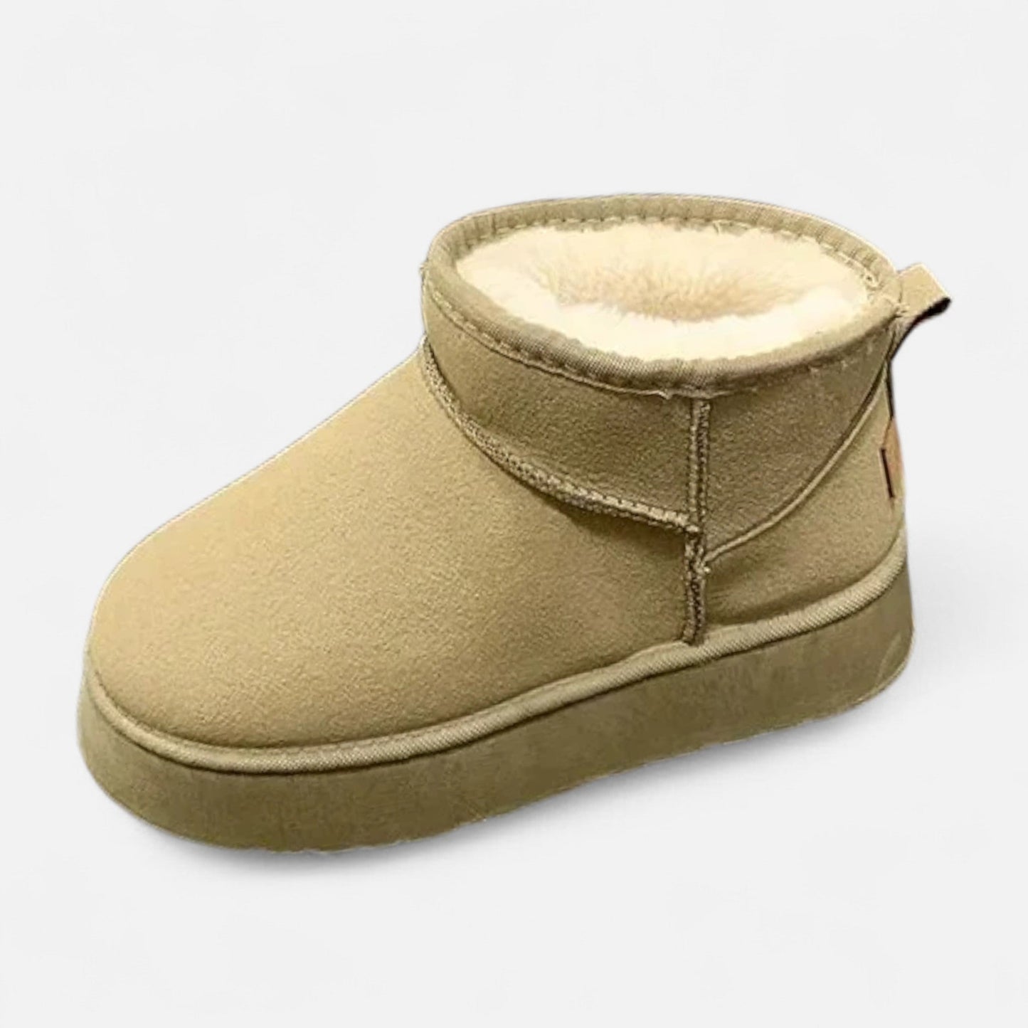 Ancient World | Winter Suede Ankle Boots with Warm Lining