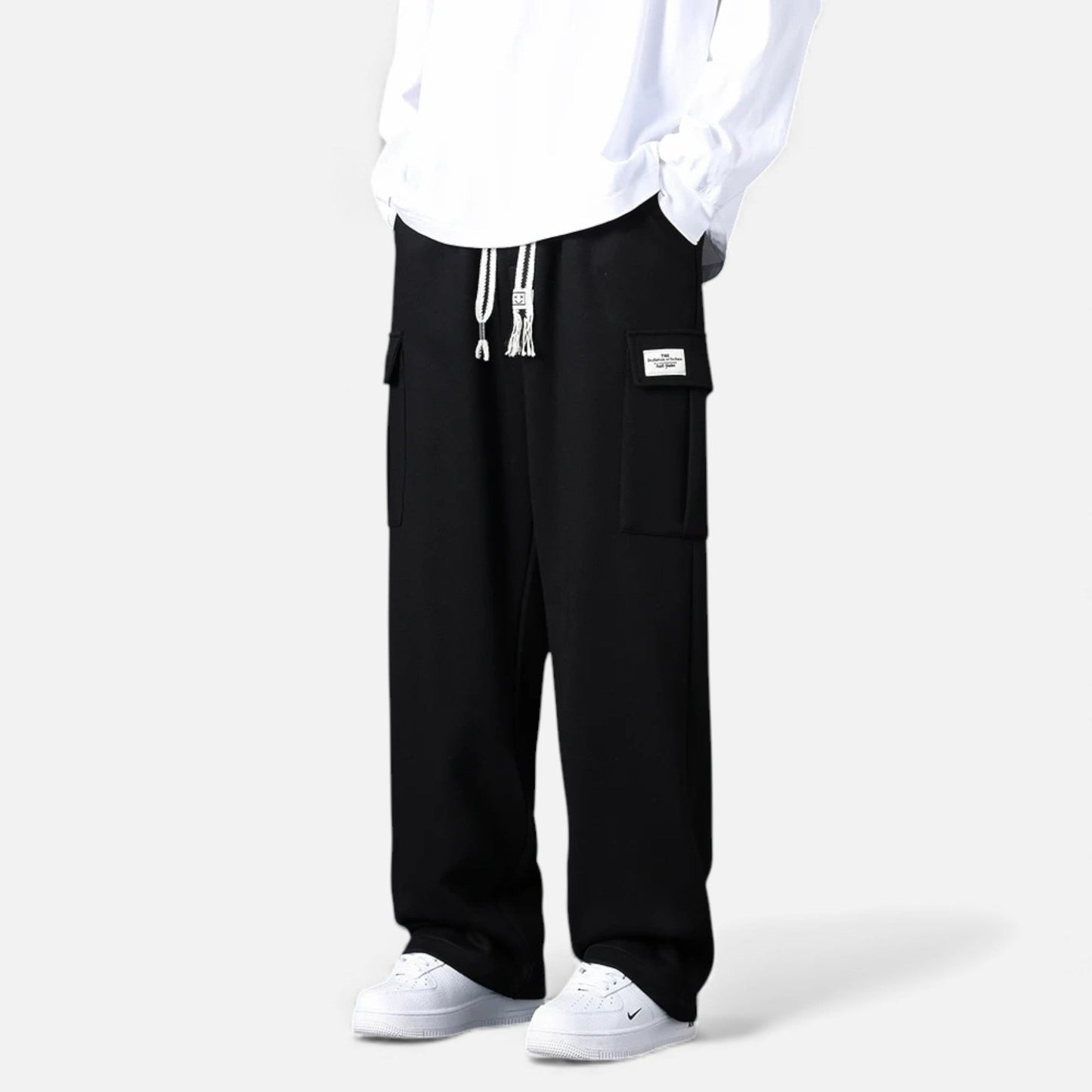 Ancient World | Men's Cargo Jogger Pants – Loose Fit Casual Streetwear