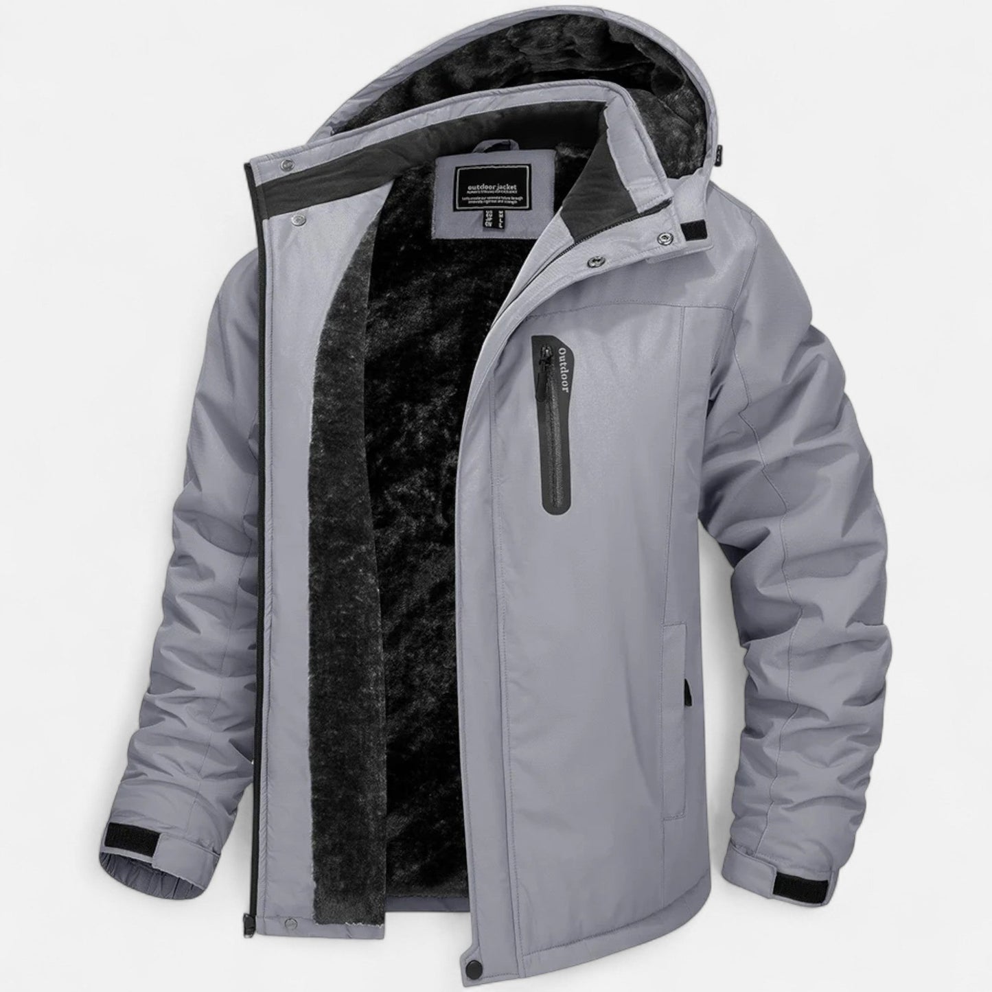Ancient World | Men's Winter Waterproof Parka with Fleece Lining