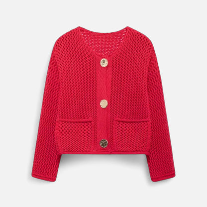 Ancient World | Women's Long Buttoned Cardigan