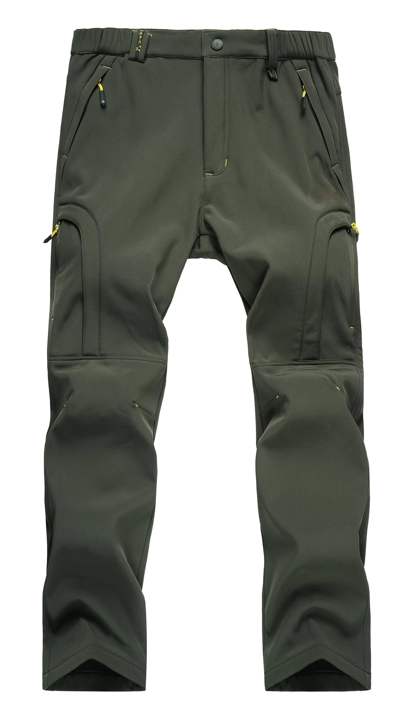 TrendAura Men's Insulated Hiking Pants for Cold Weather Outdoor Adventures With Cozy Warmth