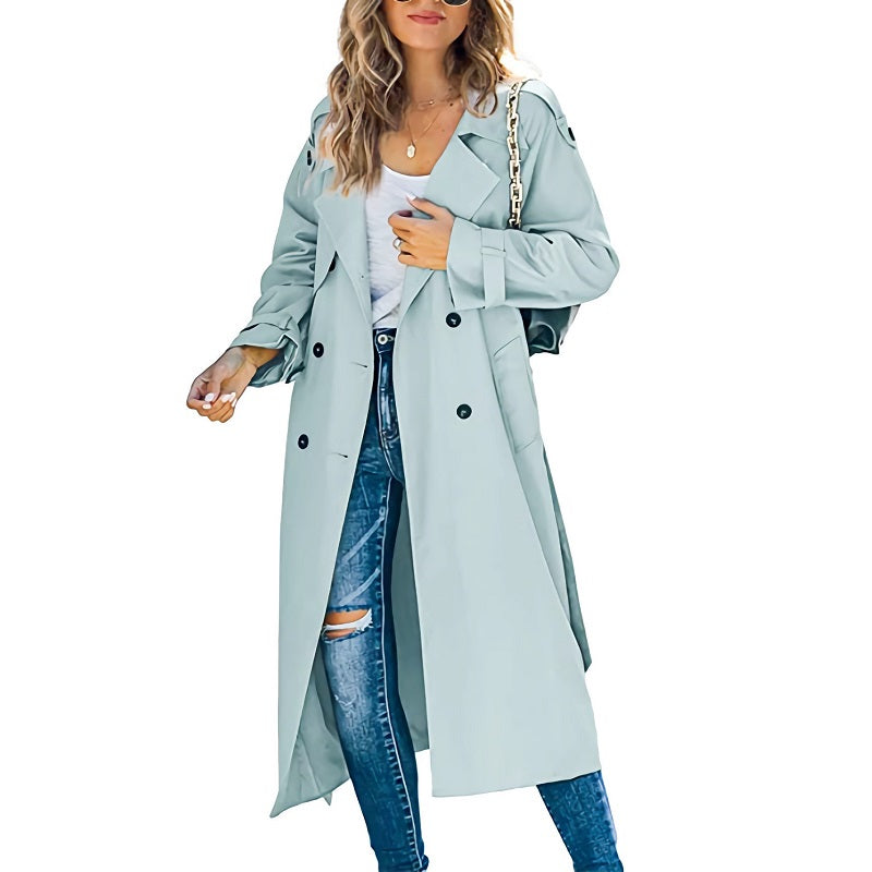 Zara - Long trench coat for women