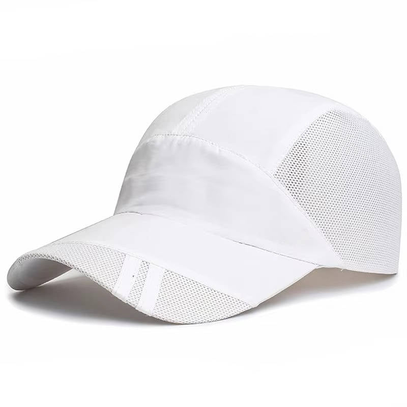 Men's Adjustable Fit Sports Cap With Breathable Mesh Panels For Active Outdoor Wear