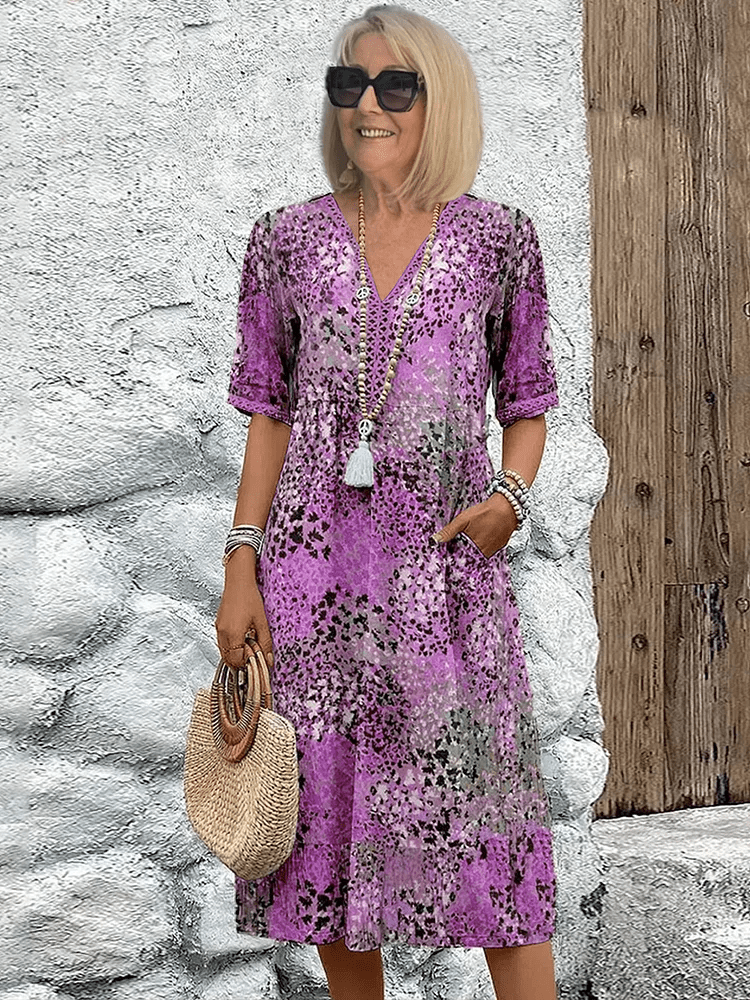 Hailey - Abstract Summer Dress