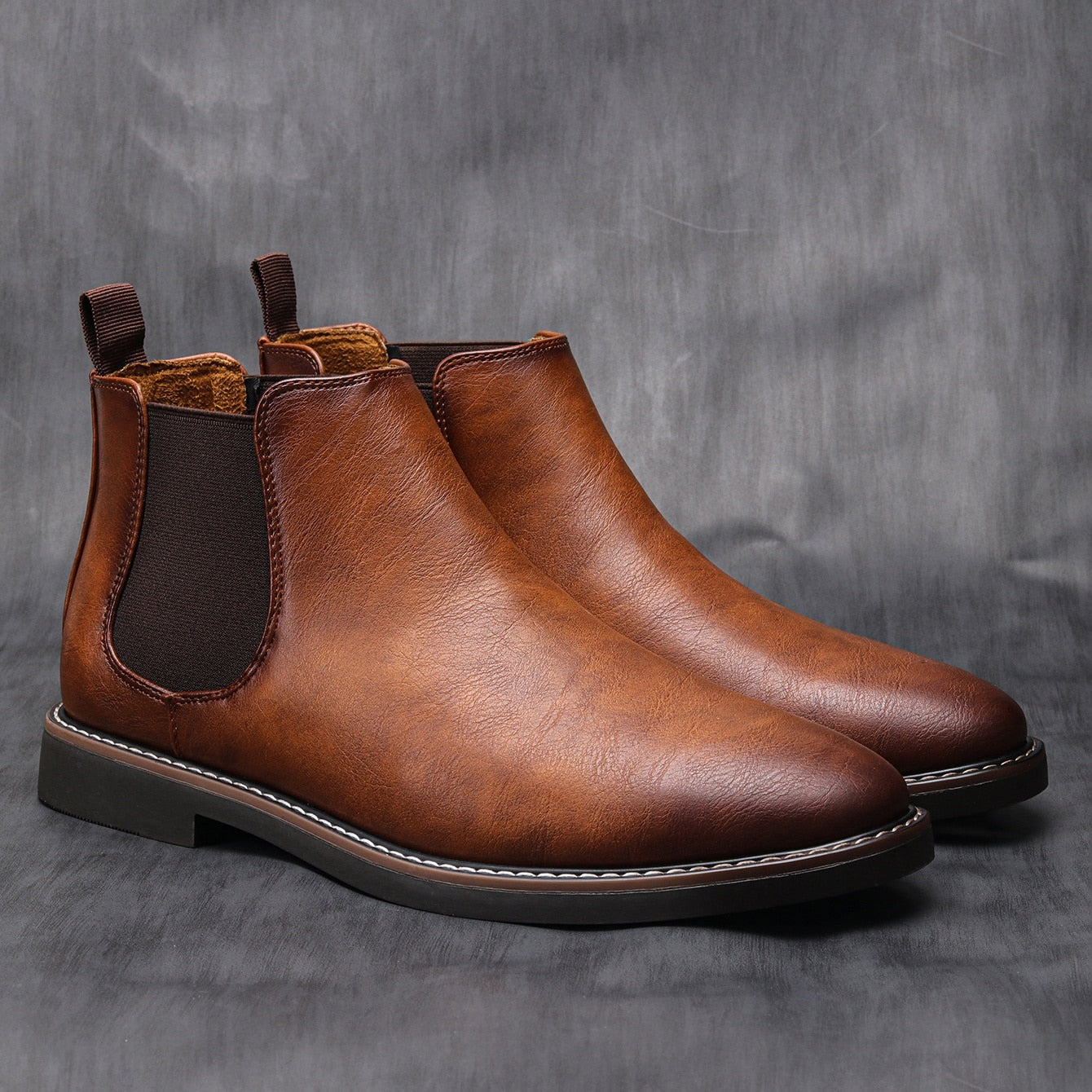 Max Chelsea Leather Boots For Men Premium Comfort And Timeless Design For The Modern Gentleman