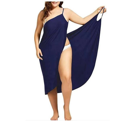 TrendAura Beach Cover Up Dress - Breezy Soft Cotton Comfort From Pool To Street Everyday