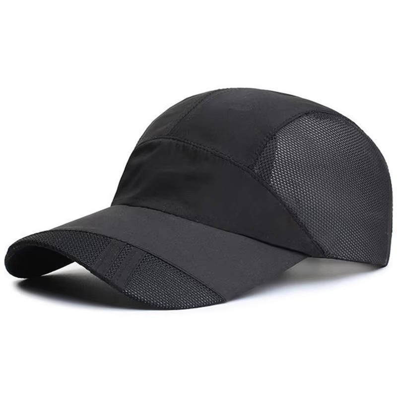 Men's Adjustable Fit Sports Cap With Breathable Mesh Panels For Active Outdoor Wear