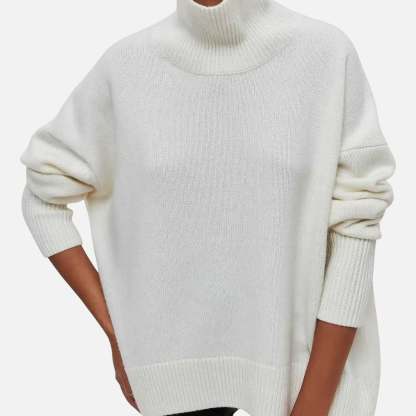 Ancient World | Oversized Turtleneck Sweater Woman