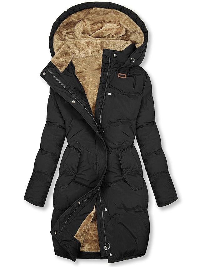 Luxurious Women's Insulated Jacket With Premium Warmth And Durable Fabrics For Cold Weather