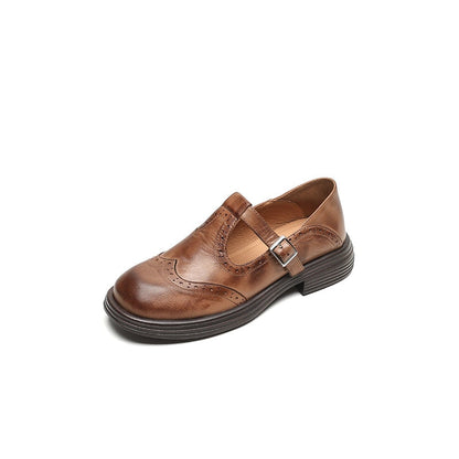 Women's Mary Jane Sandal with Vegan Leather and Classic Design