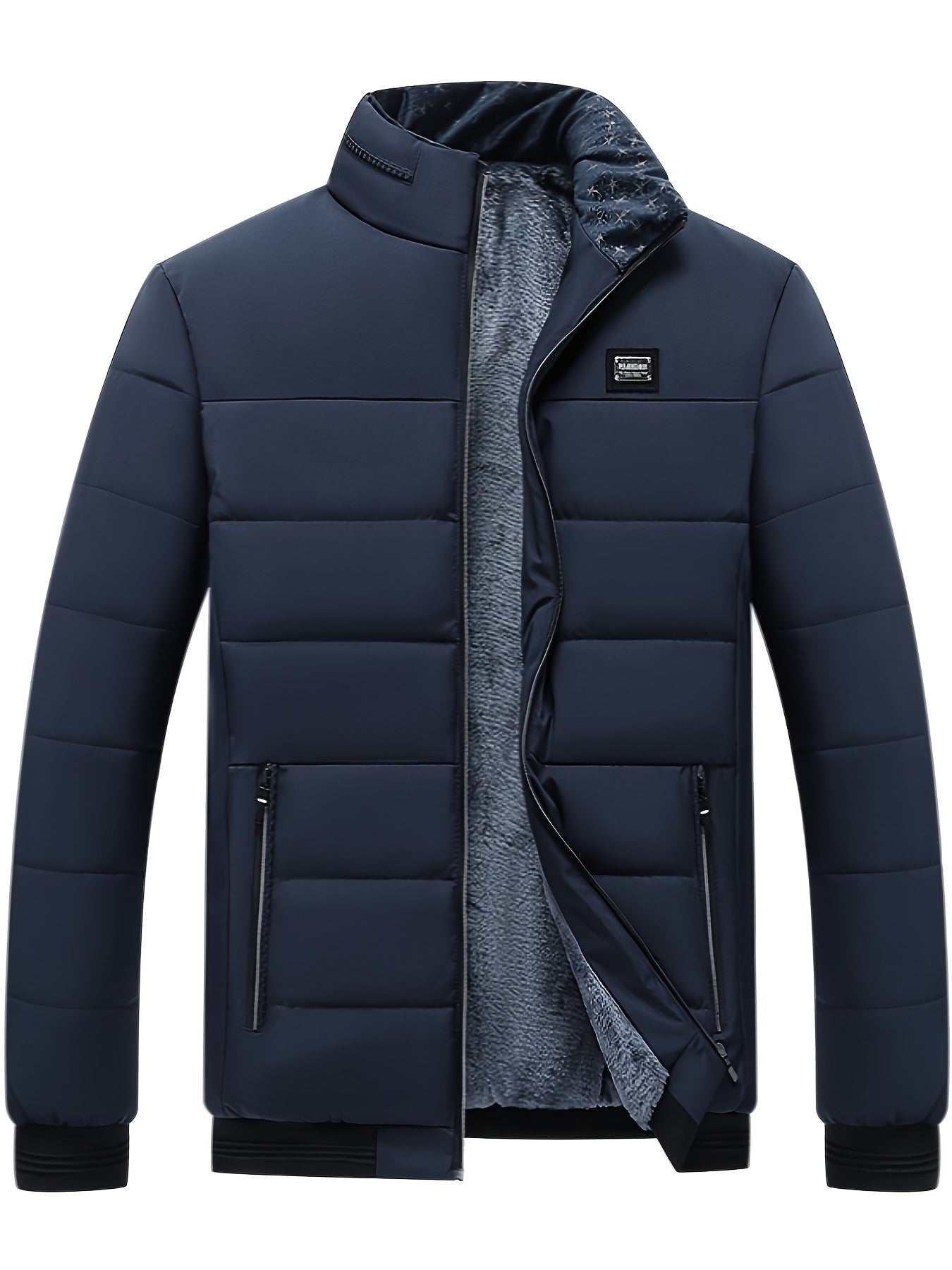 Jasper Quilted Jacket For Modern Men Warmth Soft Lining Pockets And Modern Cut Elegant Everyday Wear