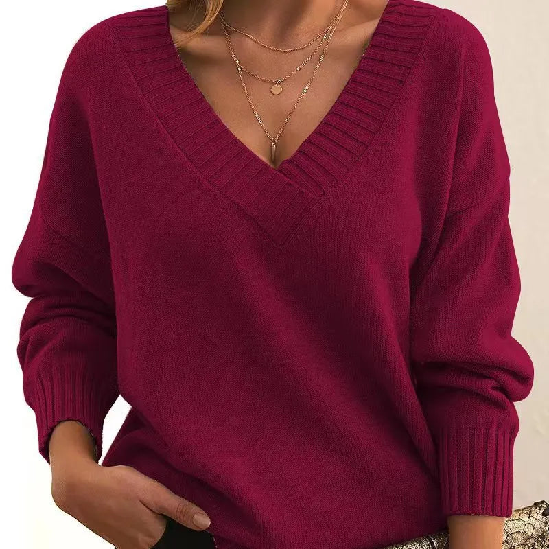Omio Pullover For Women Classic Sweater Soft Knit Comfort And Elegant Design For Everyday Wear