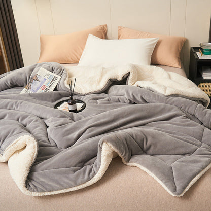 Sherpa Flannel Throw Blanket Dual Texture for Warm Comfort Ideal for Home Decor Lovers
