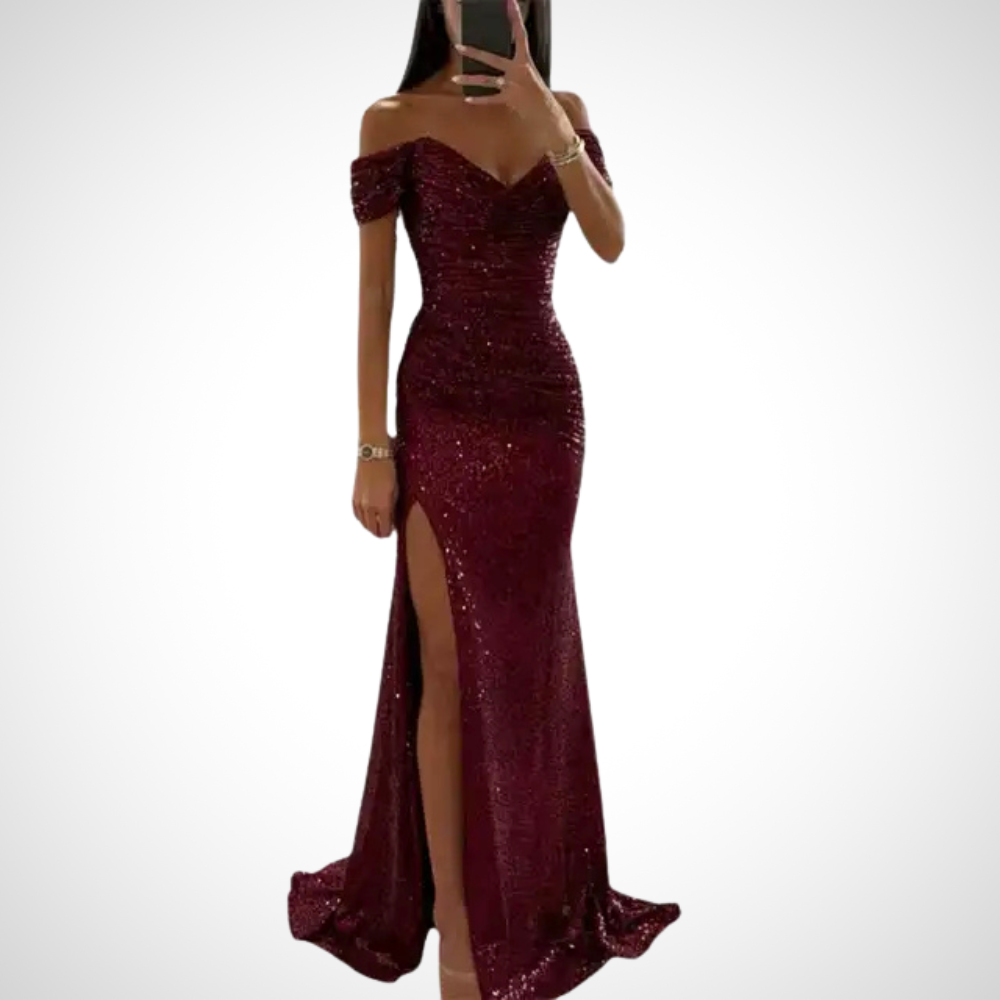 Lucinda Elegant Long Strapless Dress For Women With Fluid Silhouette And Timeless Charm