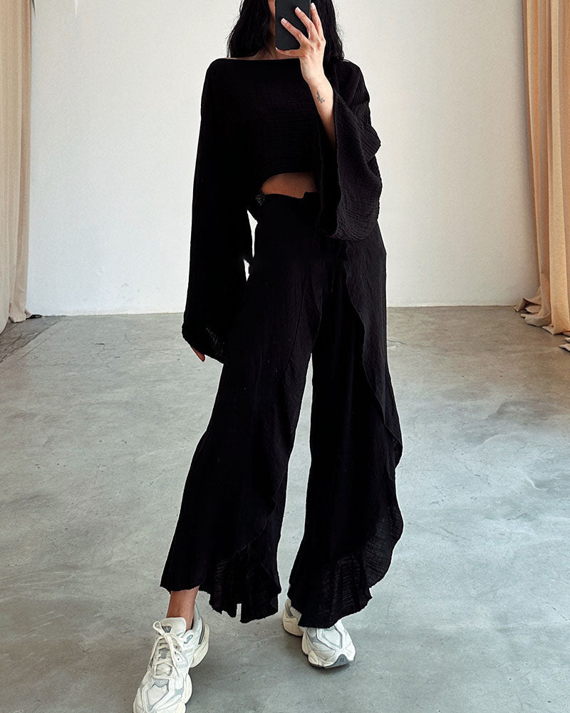Stacy - Gauze Two-Piece Set