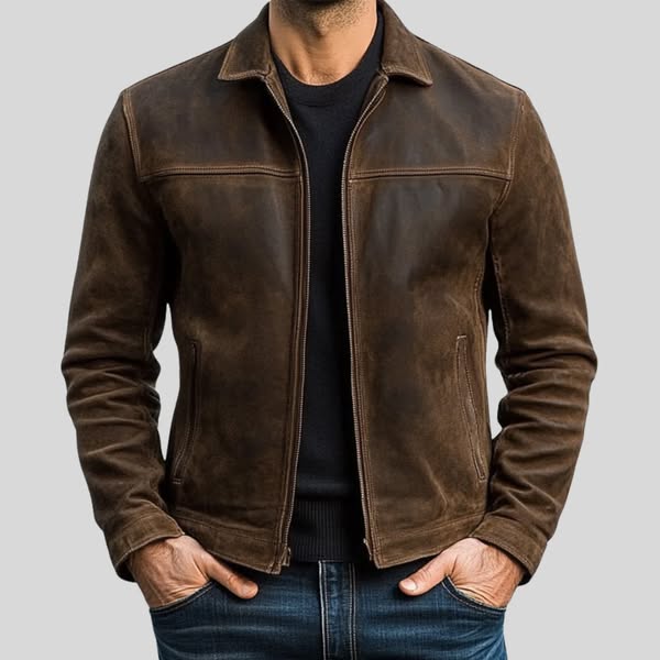 Fikret | Men's Zip Jacket — Simplicity, Charm & Comfort