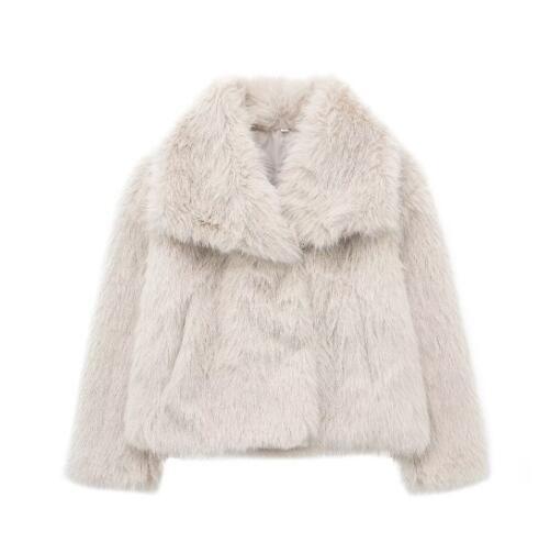 Thick Winter Coat For Casual Elegance Soft Spandex Blend Modern Cut Everyday Wear For Women